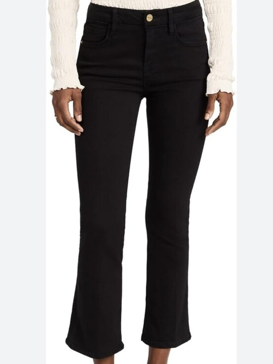 Frame Denim Denim - FRAME Women's Le Pixie Crop Mini Boot Jeans,
